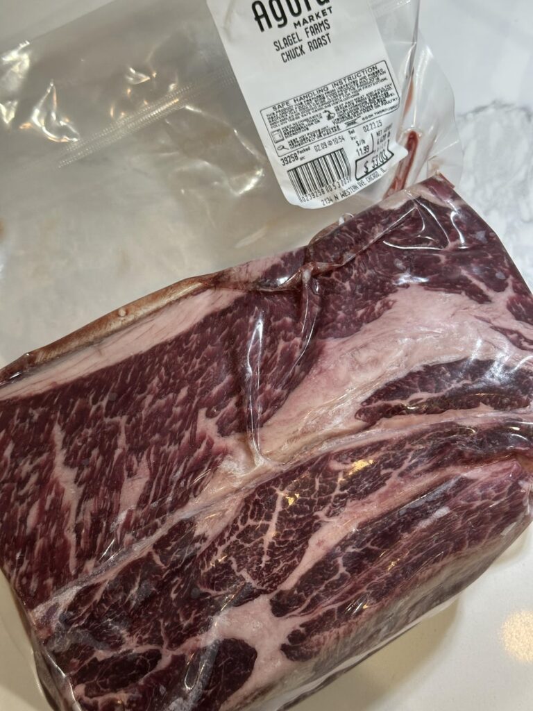 My First Chuck Roll Adventure—From Sous Vide to Seared Perfection!