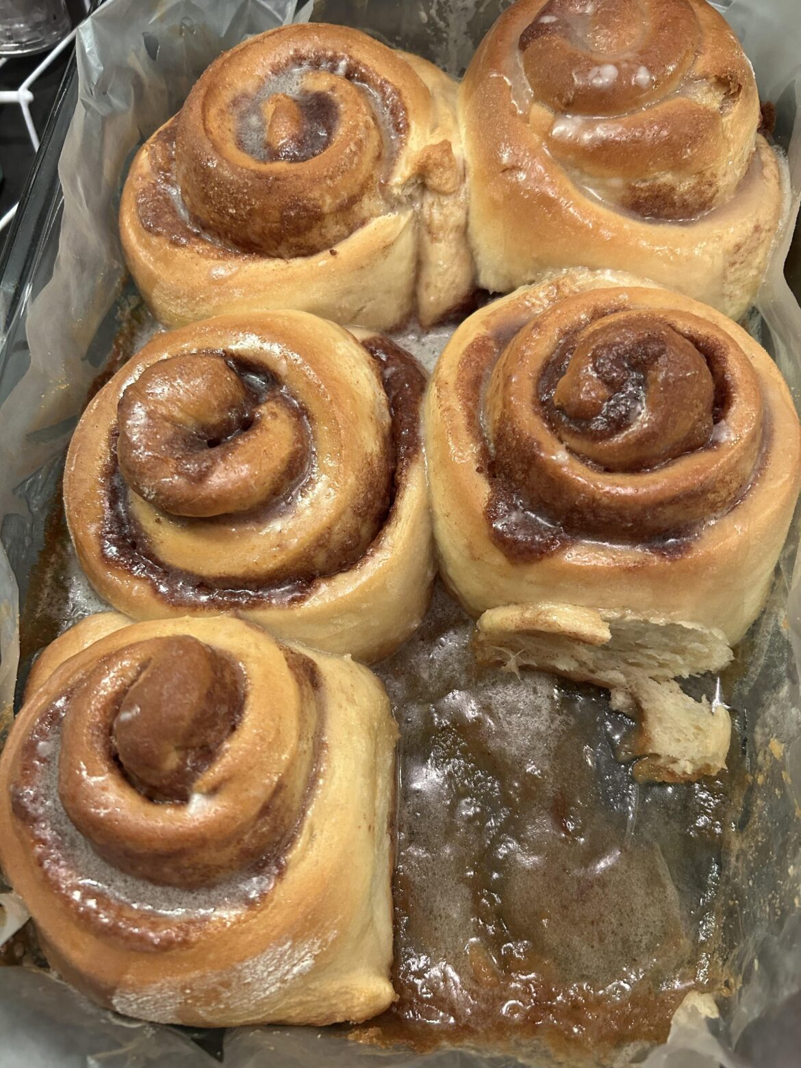 First time making cinnamon rolls! I’m so proud how well they turned out.