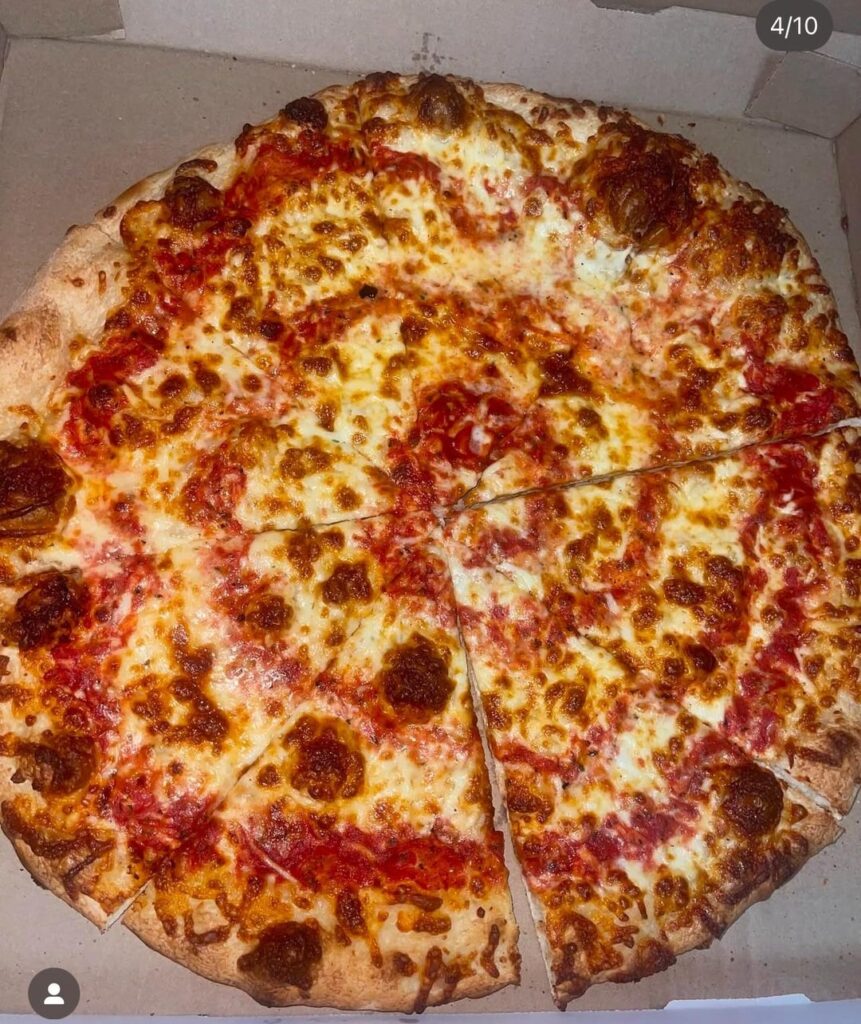 How many calories for a slice of cheese?