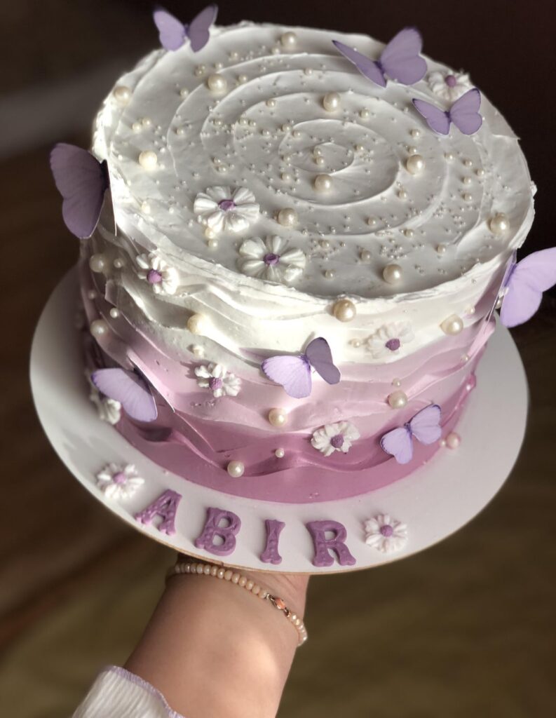How did i do with the butterfly cake?