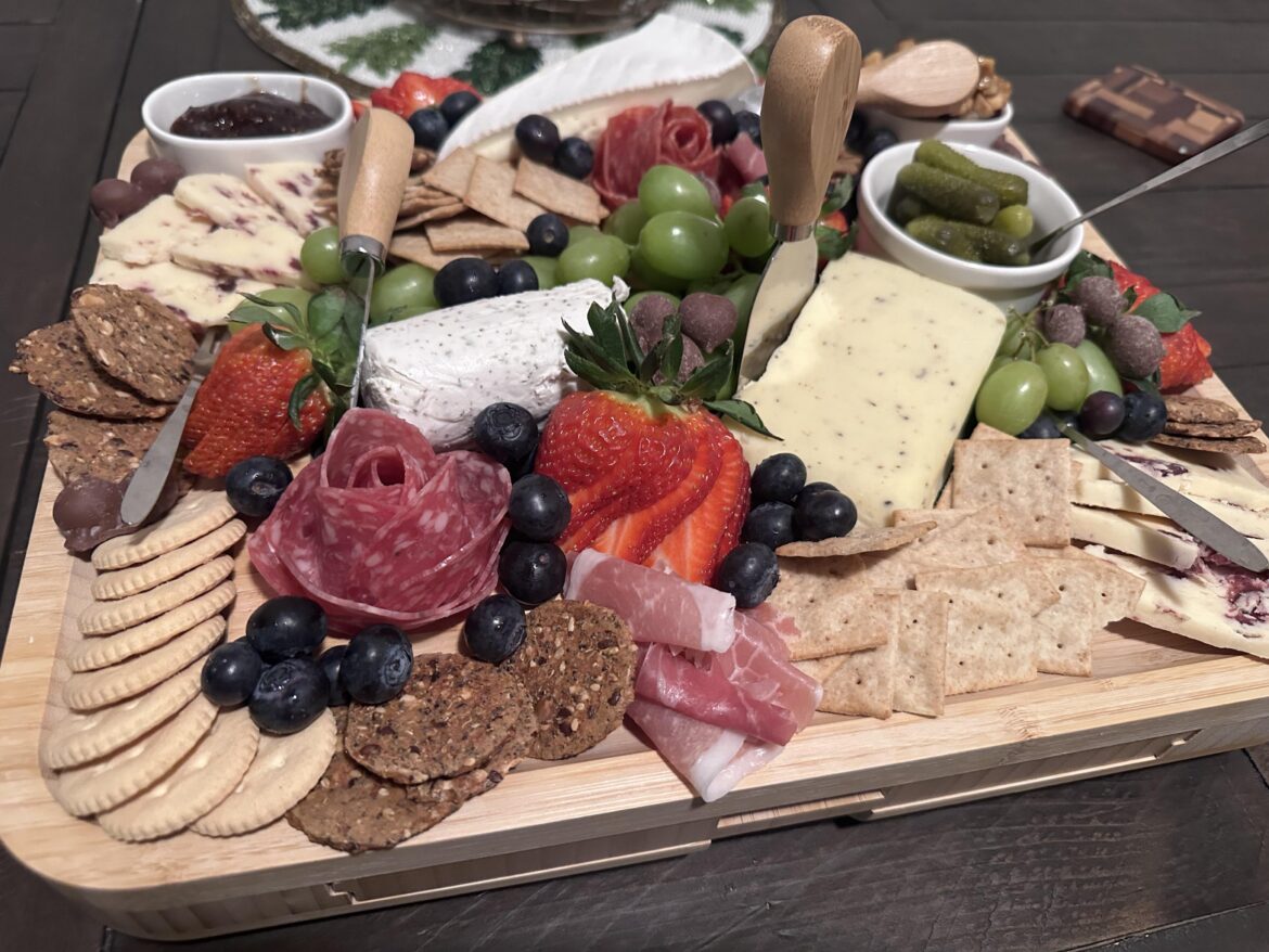 Little board I made for a hang last night!