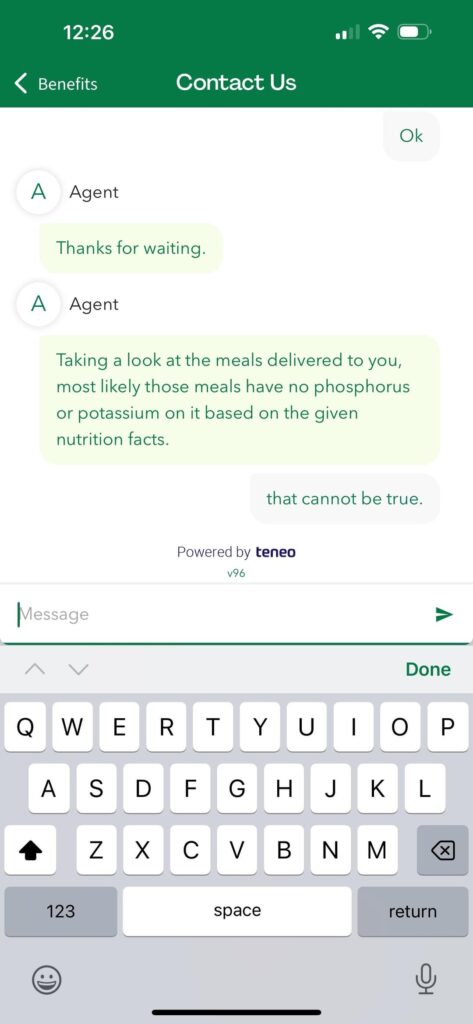 HelloFresh claims potatoes don’t have potassium