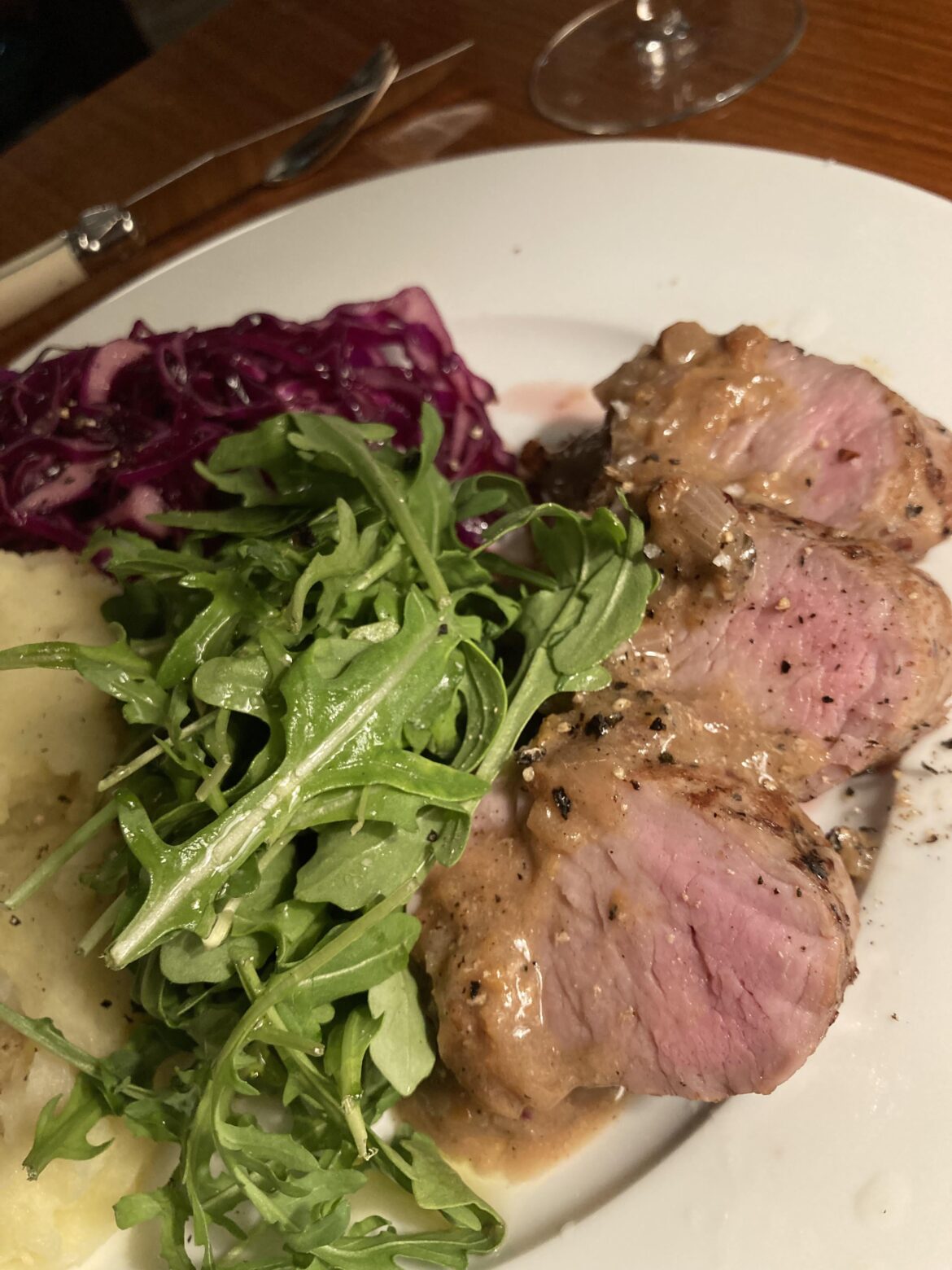 Beer cooler pork tenderloin