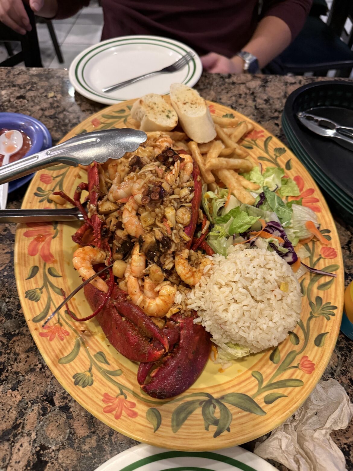 Algeria’s on Ashland Stuffed Lobster dish - best meal in the city