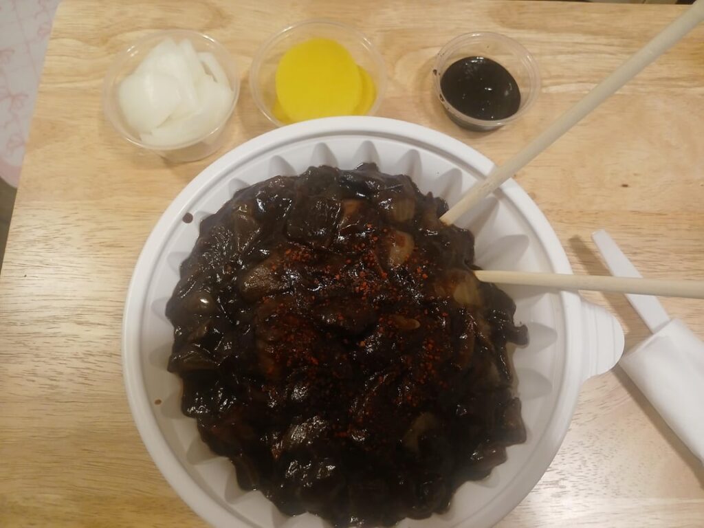 jajangmyeon take out ktown "LA" $6.99