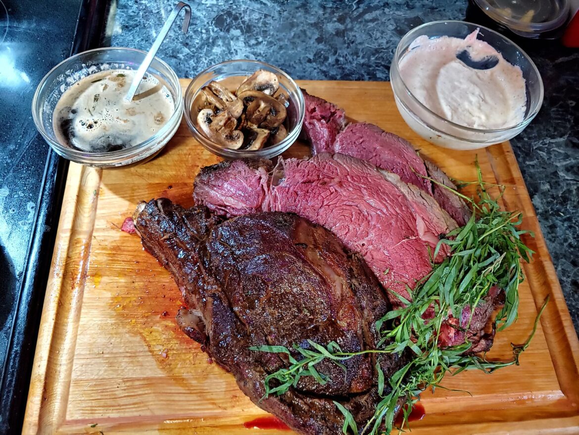 Roast my prime rib.