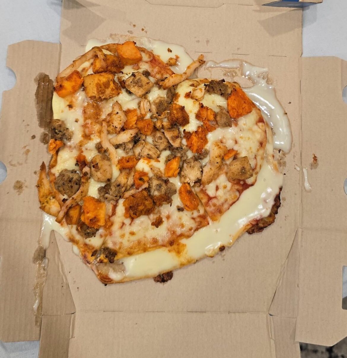 Domino’s Chicken Dominator got dominated.