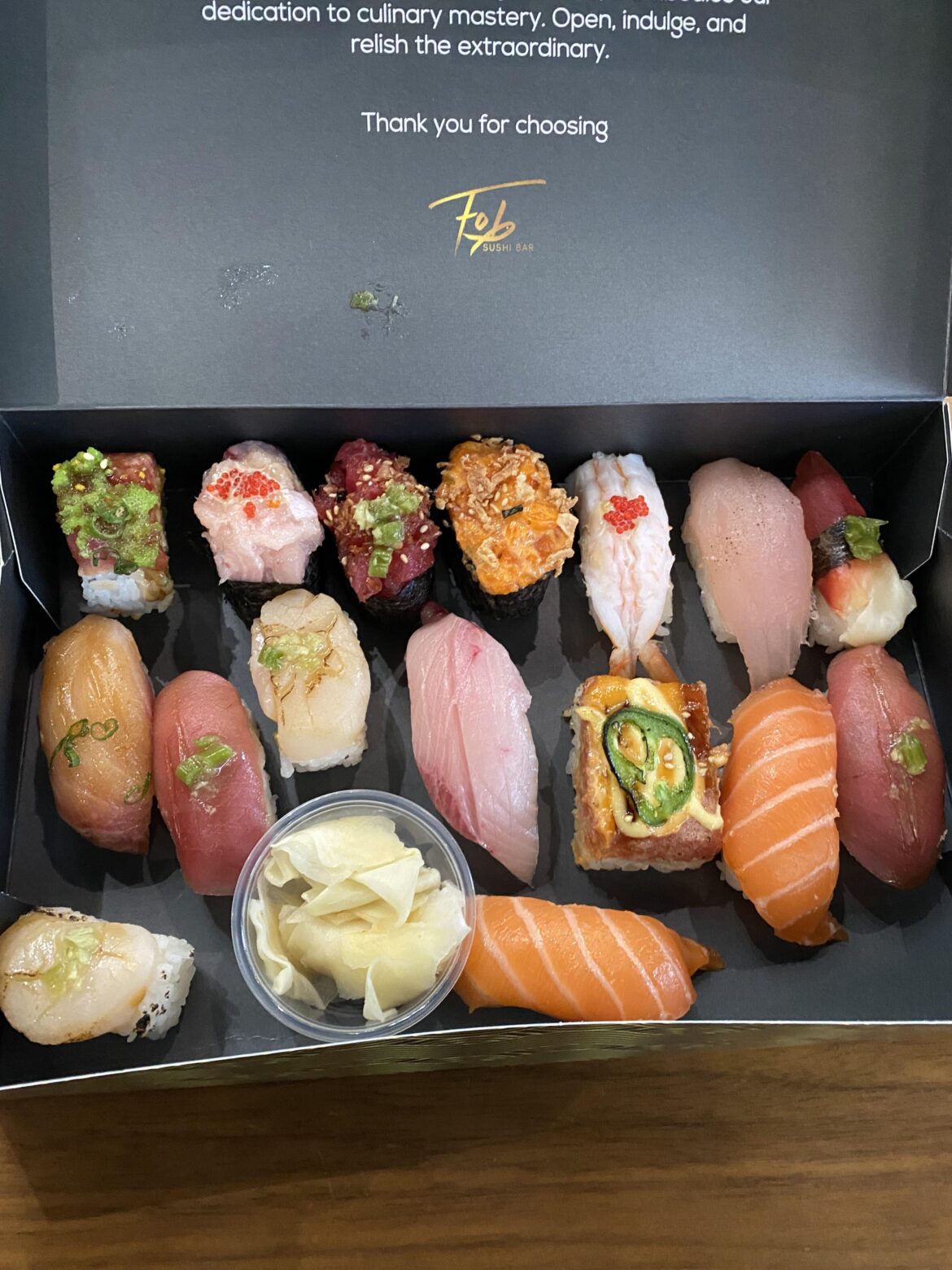 16 pieces for $24 at FOB Bellevue