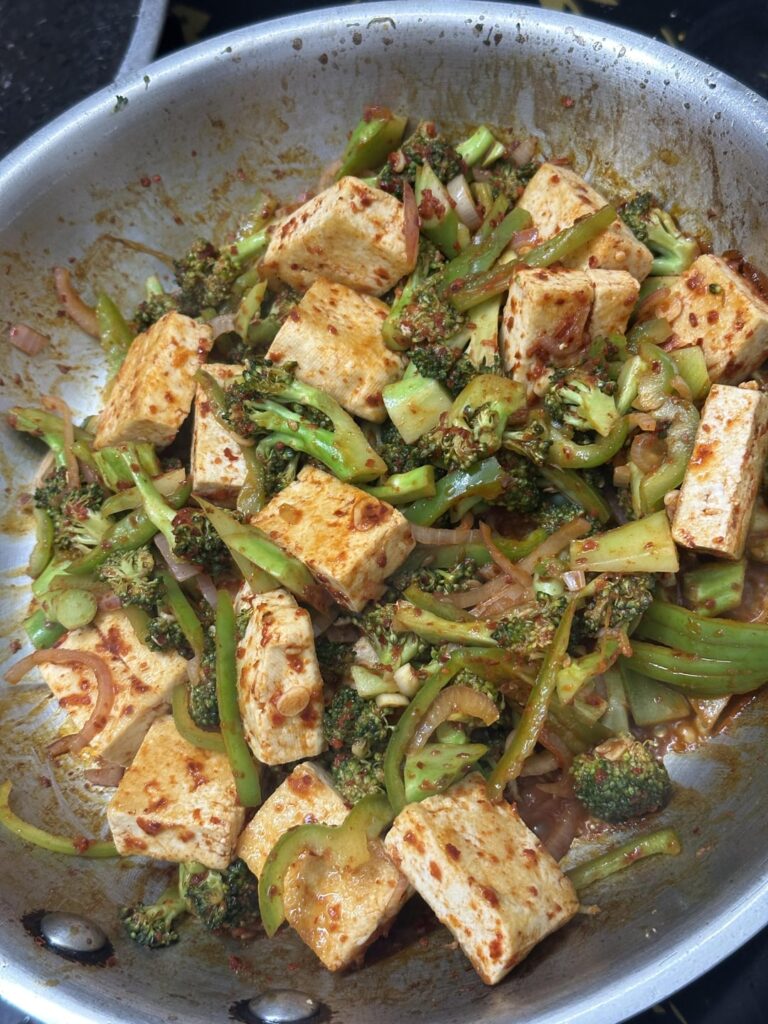 Tofu Veggie Stir Fry