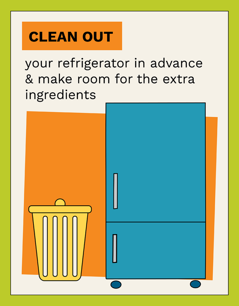 Guenther offers food safety advice for successful Thanksgiving Clean out your refrigerator in advance and make room for the extra ingredients.