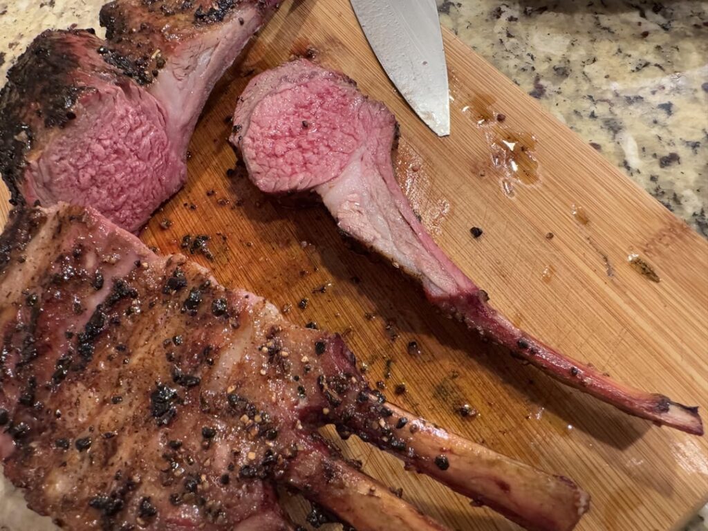Rack of lamb