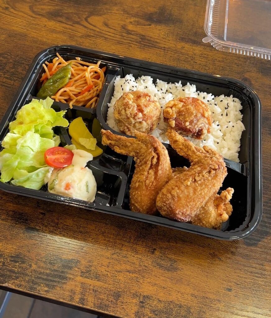 Japanese Fried Chicken Bento or Karaage at Tenkatori - Sawtelle