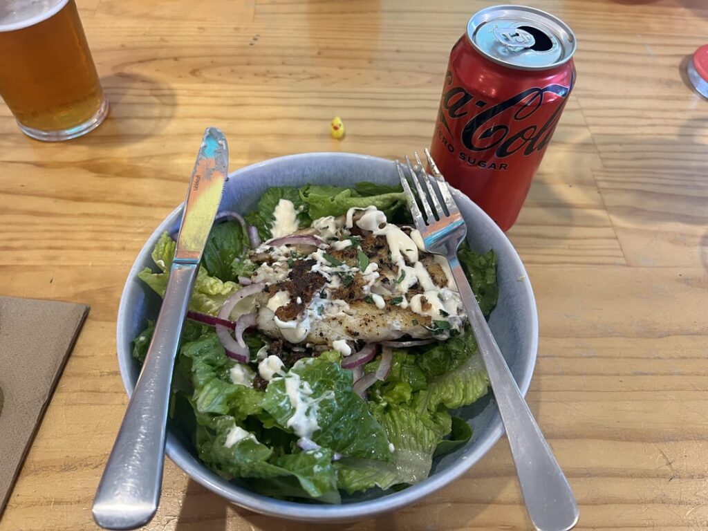 grilled barramundi bowl?