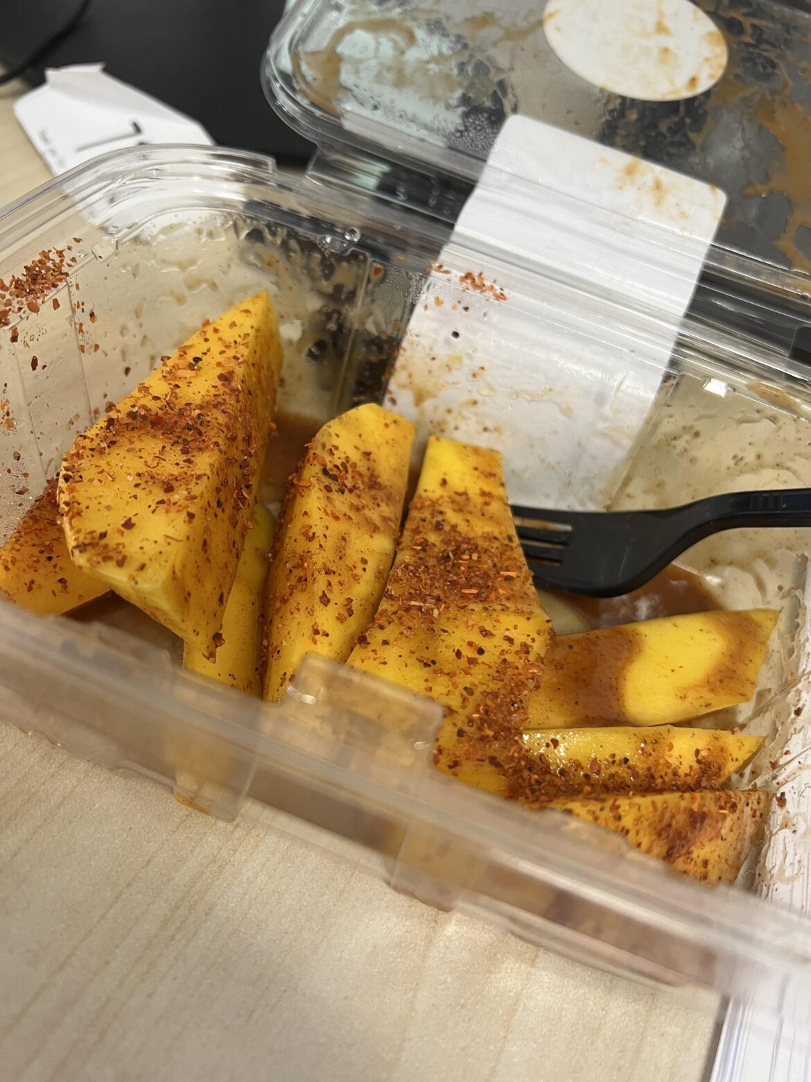 As a Hispanic, the fact that Tajin, Chamoy, and lemon juice are all 0 calories has been the biggest lifesaver to me. Nature’s Mexican Candy for less than 200 calories.