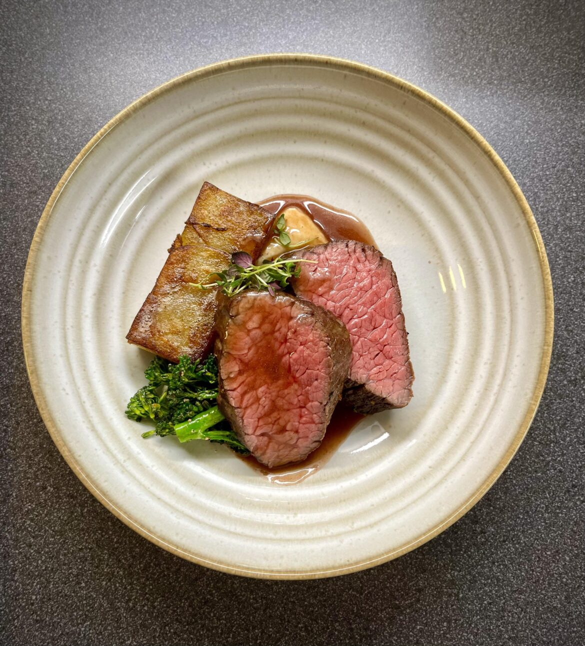 Seared Petite Tender & Potato Terrine