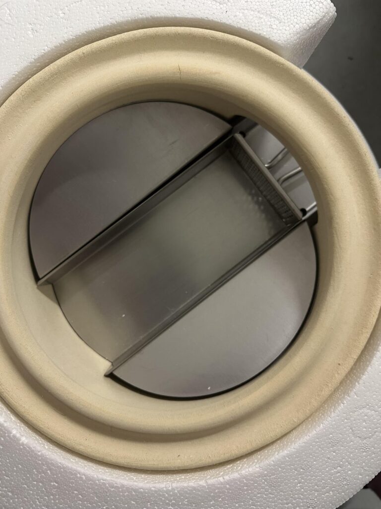 Small crack/chip on the fire basket ☹️