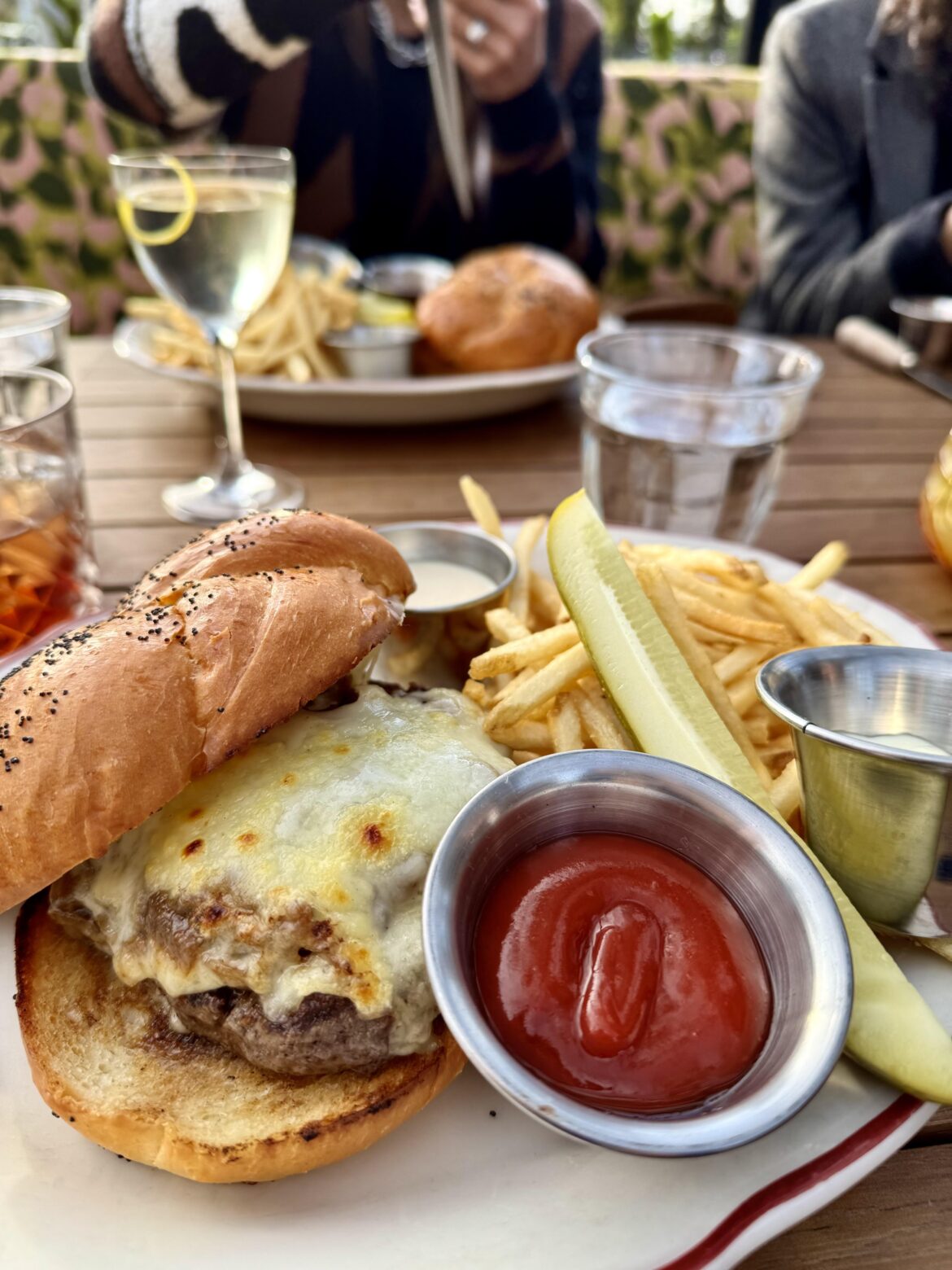 Steakhouse Burger at American Beauty ($12 during ‘burger hour’) Steakhouse Burger at American Beauty ($12 during ‘burger hour’)