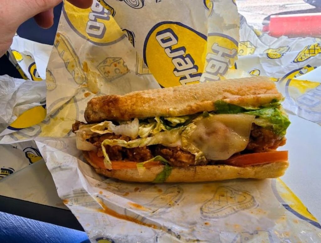 What’s your calorie estimate for this delicious sub sandwich?