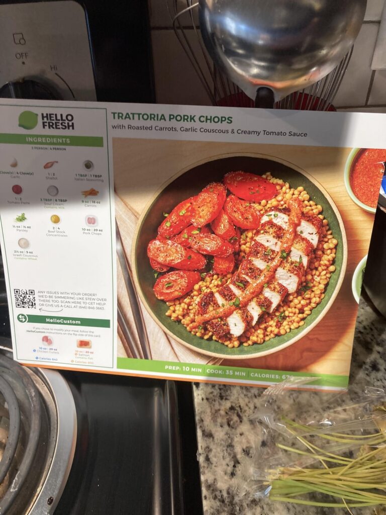 Trattoria Pork Chops