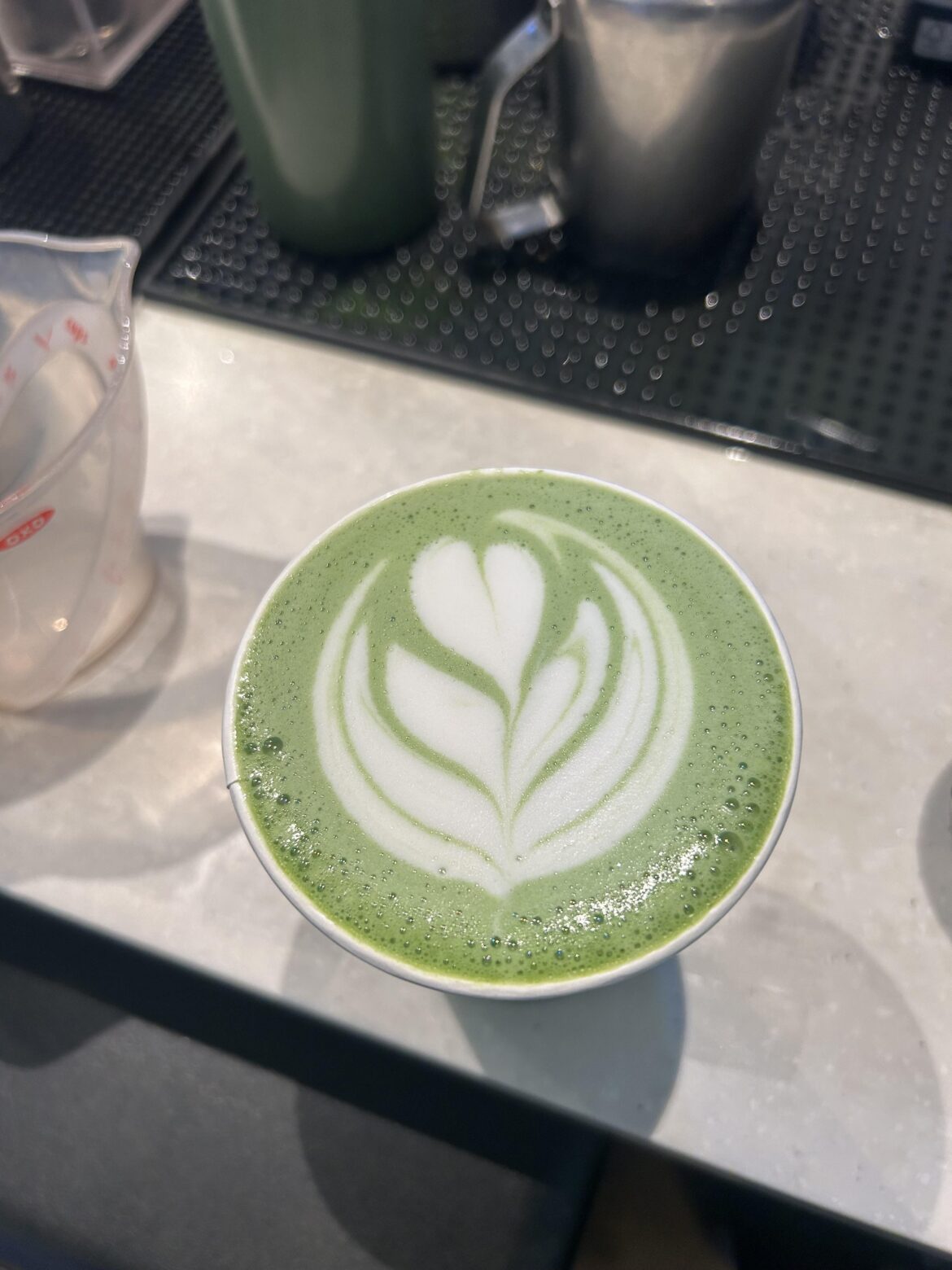 Favorite almond milk pour I’ve ever done