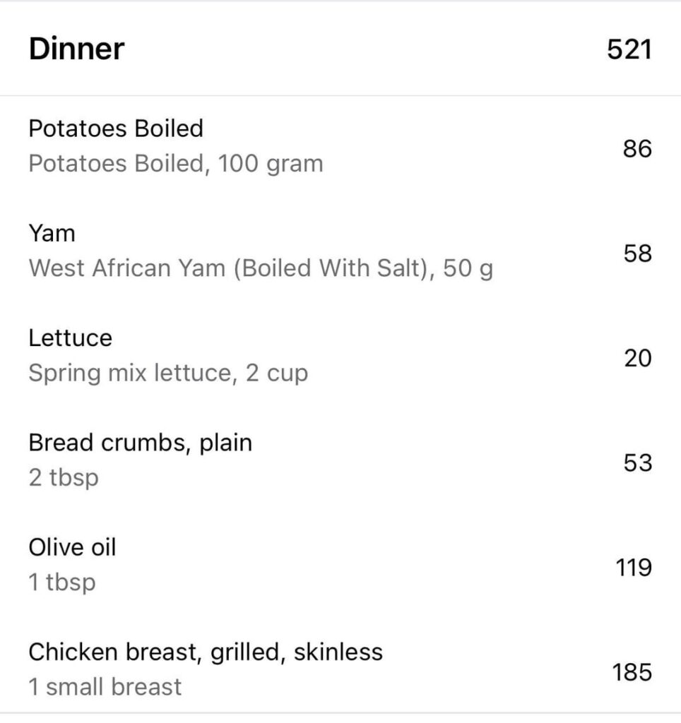 Is this a decent estimate for my dinner?