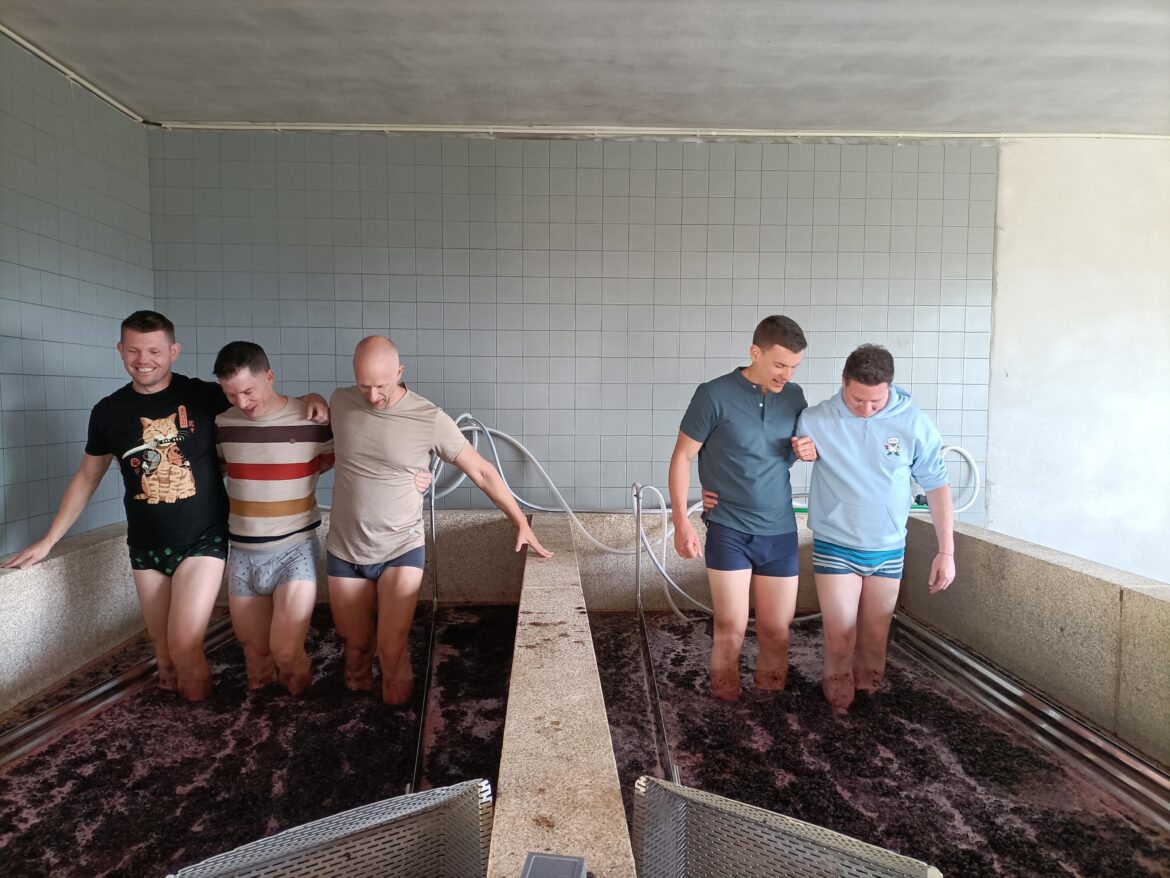 Did you know we still foot stomp grapes in the Douro Valley?