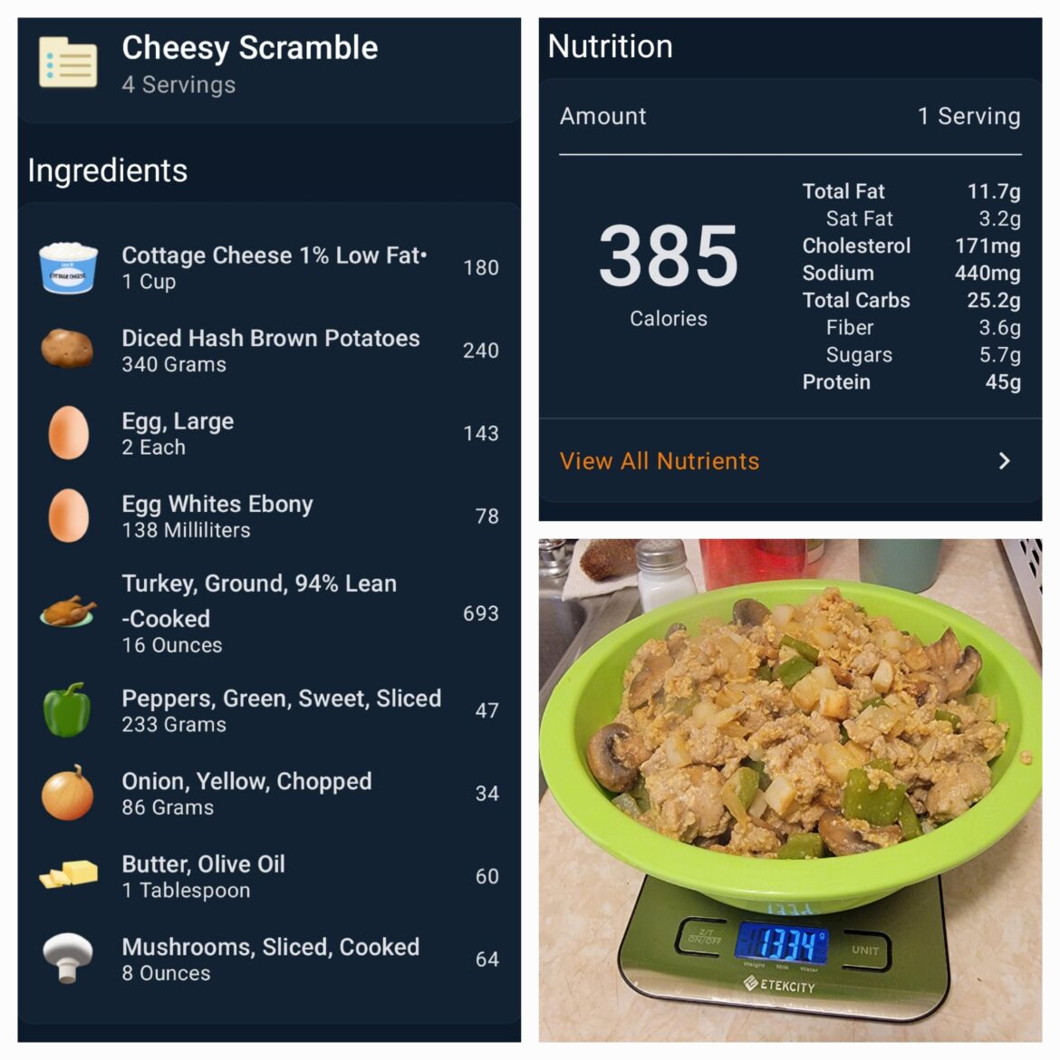 Recent go to Breakfast