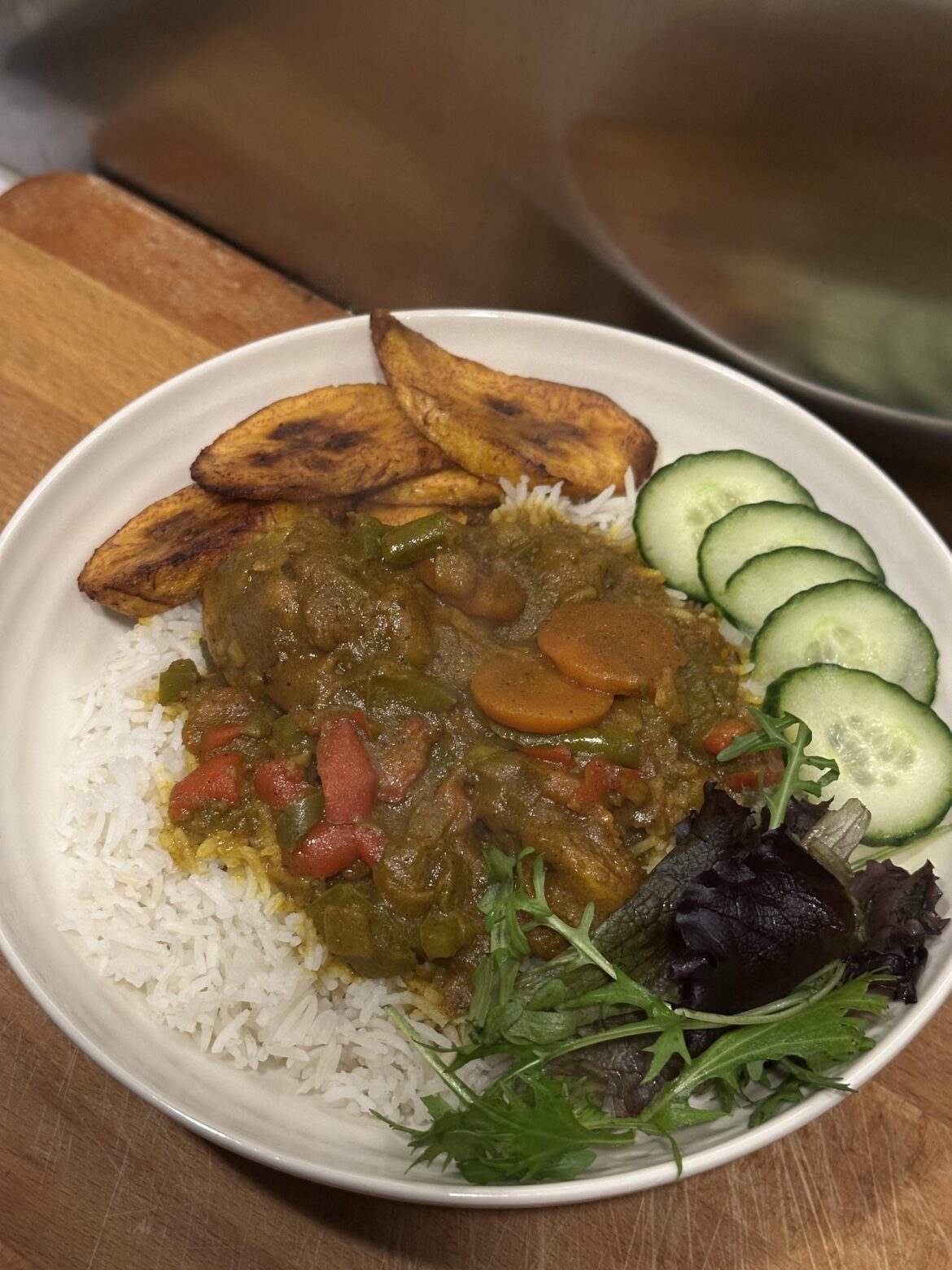 Was craving curry chicken so made it myself instead of ordering