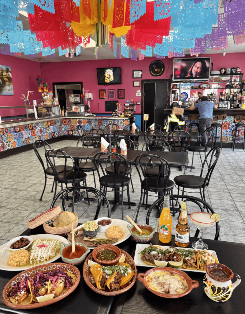 I drove with my friends to Pa'l Antojo in Mississauga which serves up amazing Mexican food. It's a hidden gem located right near Toronto Pearson Airport. Dreaming of a Mexican beach while sipping a margarita and it's freezing cold outside so I feel very Canadian.