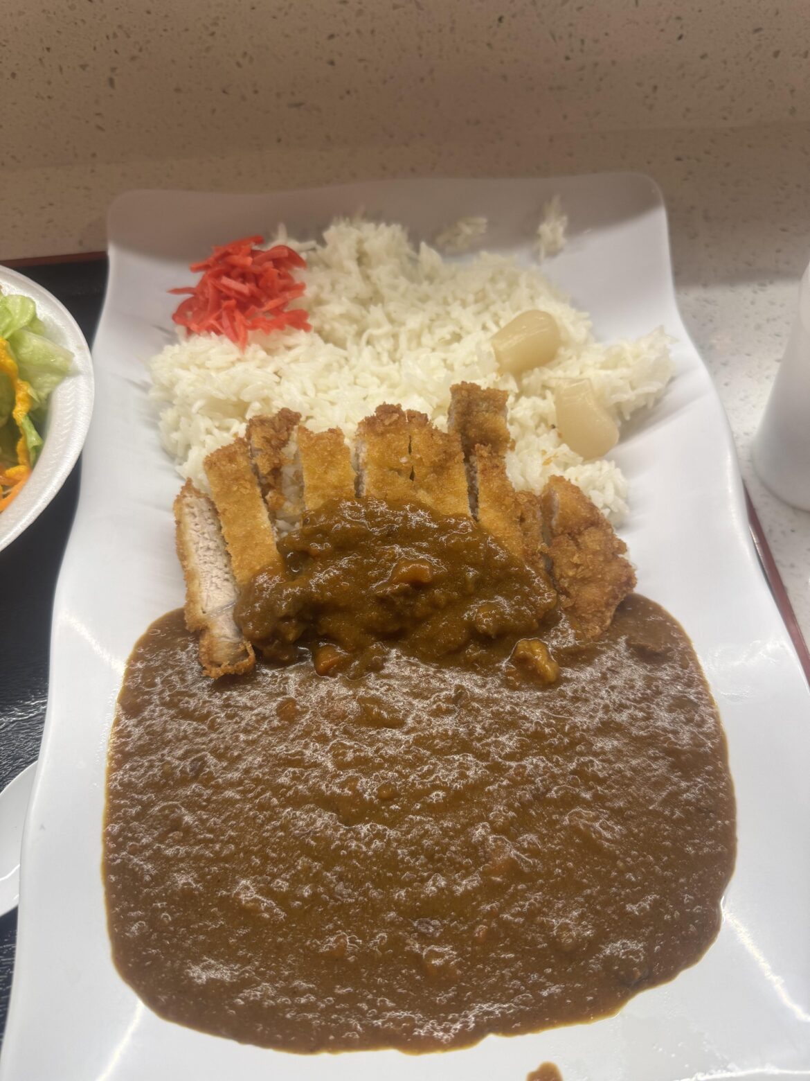 I drove an hour to get the curry rice from Tensuke. 100% worth it. 🍛