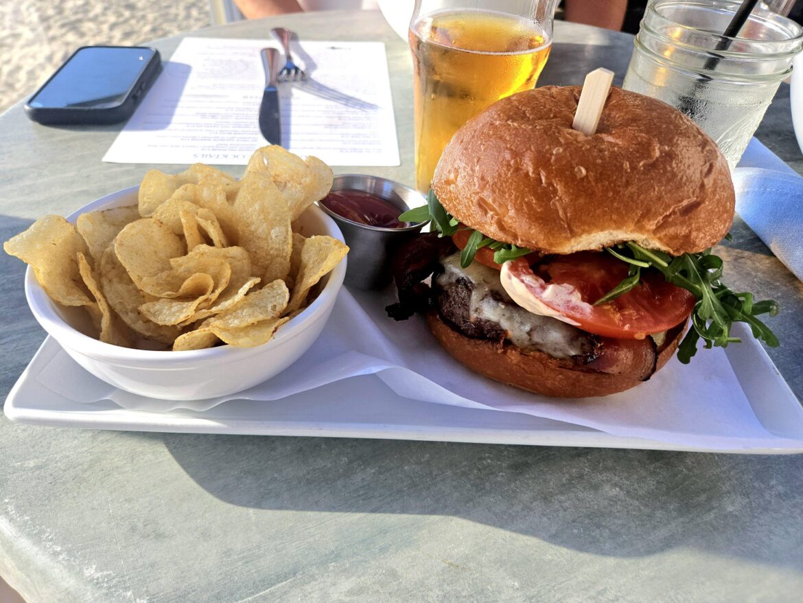 Massive Juicy Beach Burger