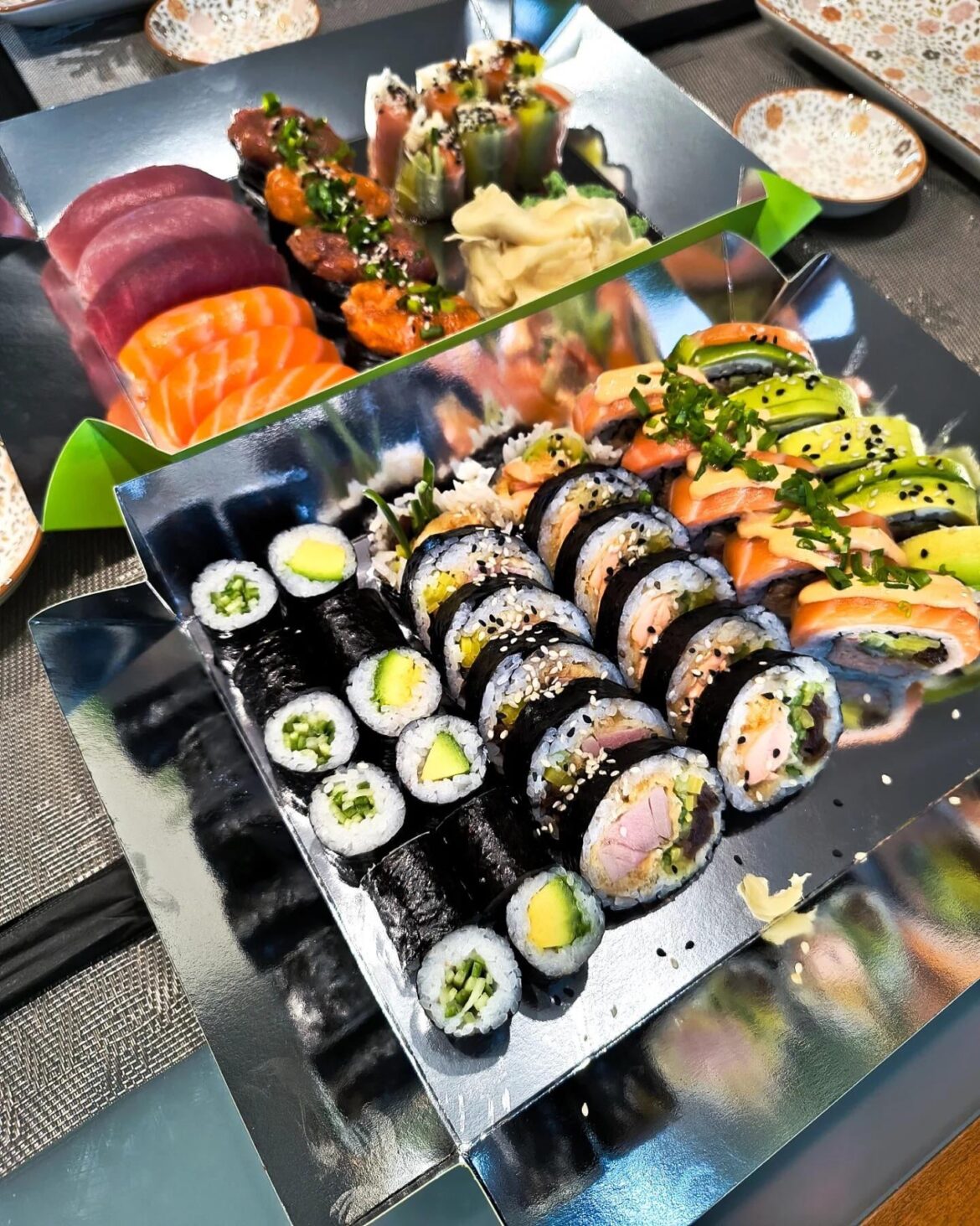 The only thing I don't like when ordering sushi is... the price🤣