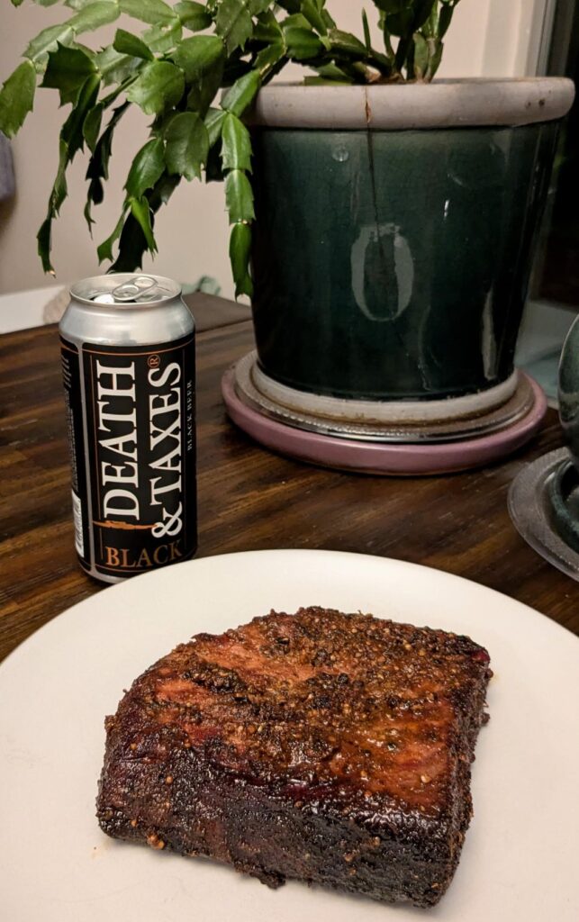 Homemade Pastrami on 22" Kettle