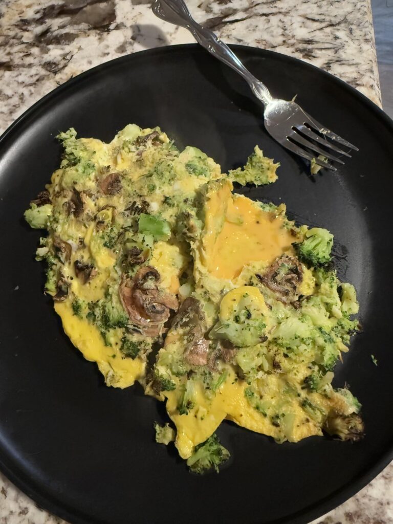 Full day. 1216, 127 protein