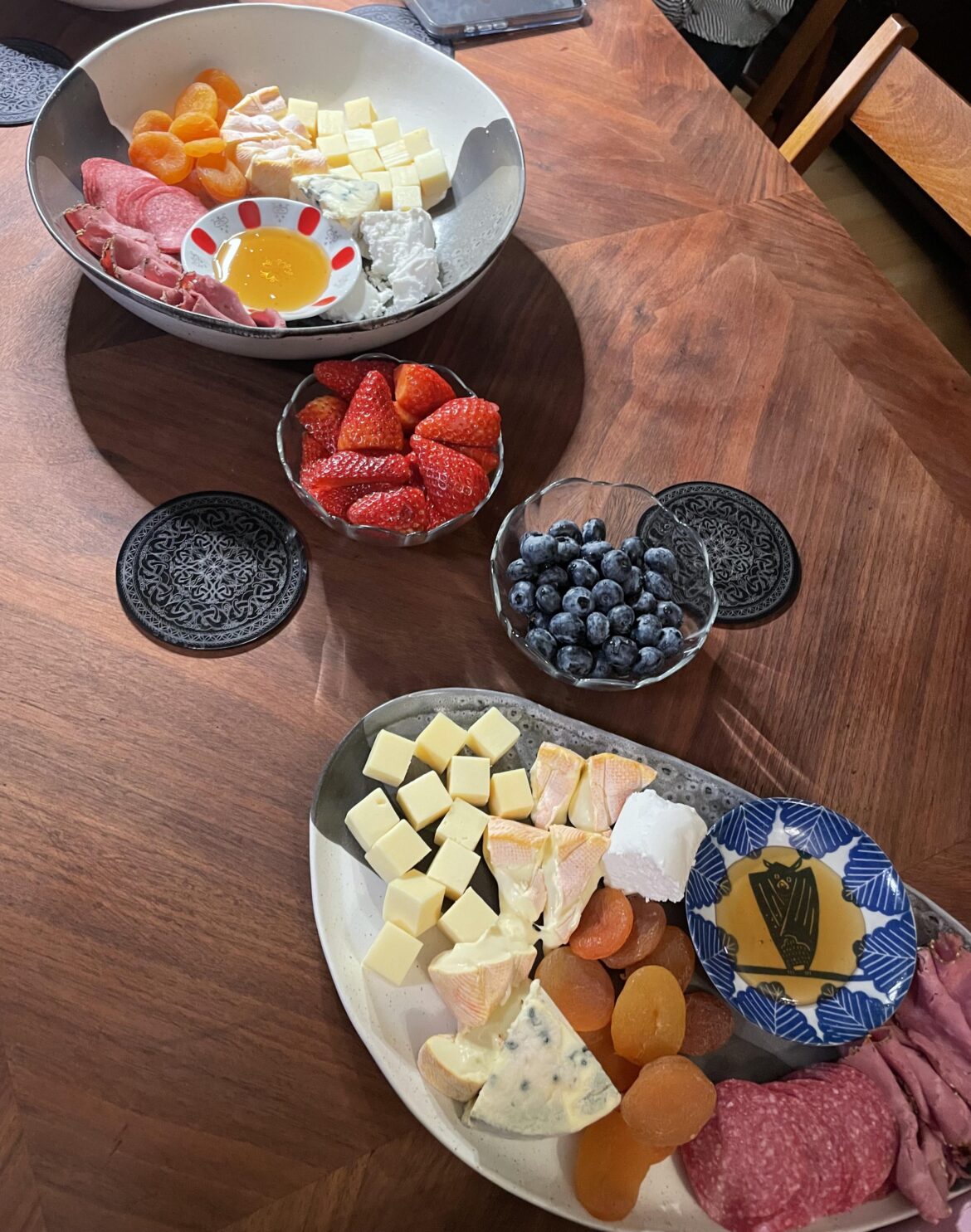 Snacks for game night with friends