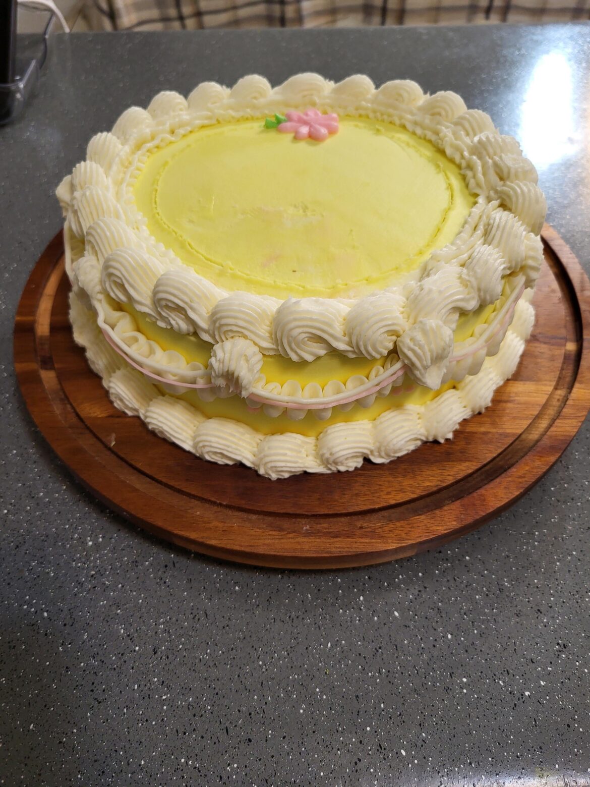 This cake I rage quit today