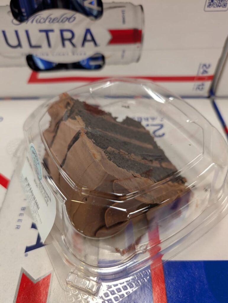 Chocolatiest chocolate celebration cake calories?