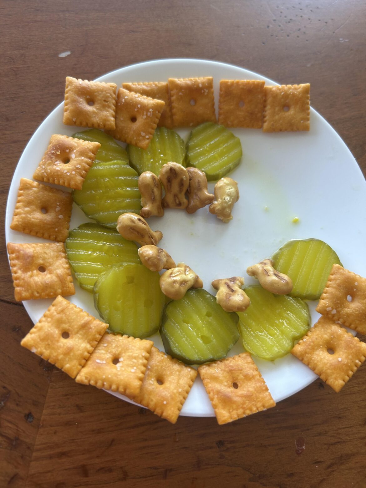 My 8 year old daughter was very proud of her lunch today…