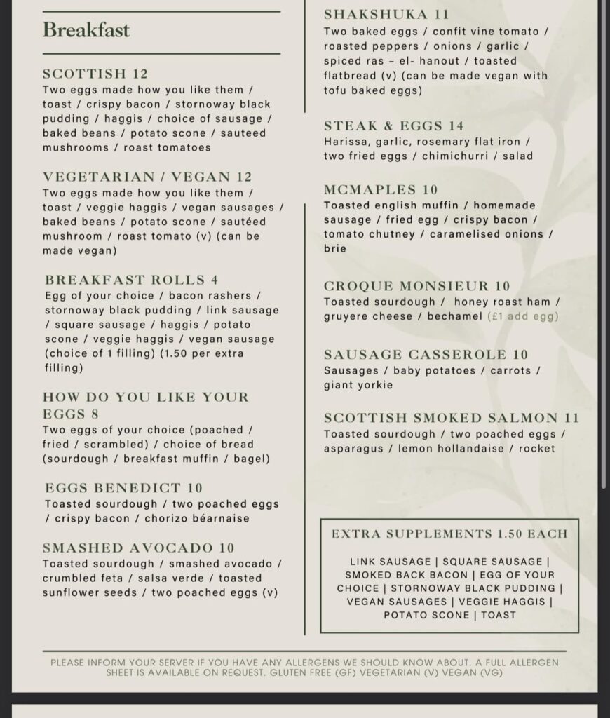 Was just wondering what the lowest calorie option on this menu would be :)