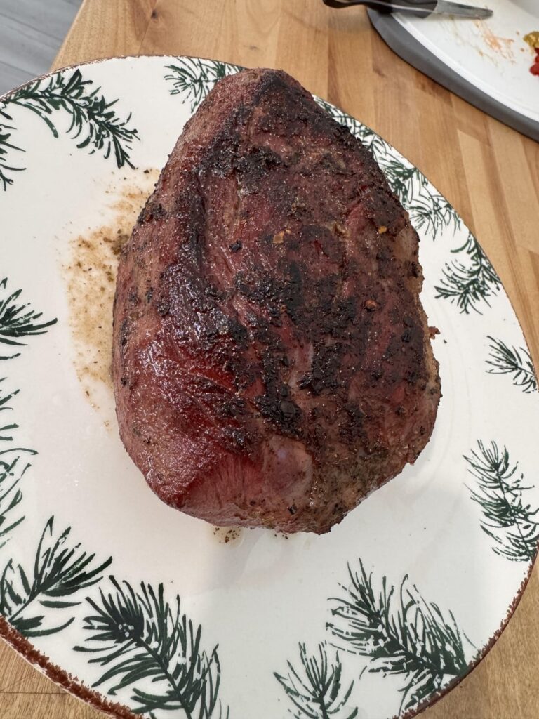 Italian beef sirloin roast 131° for 20 hours