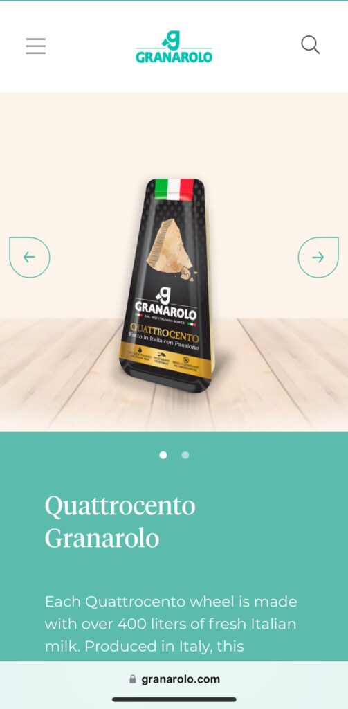 Quattrocentro vs. Parmesan/Parmigiano Reggiano