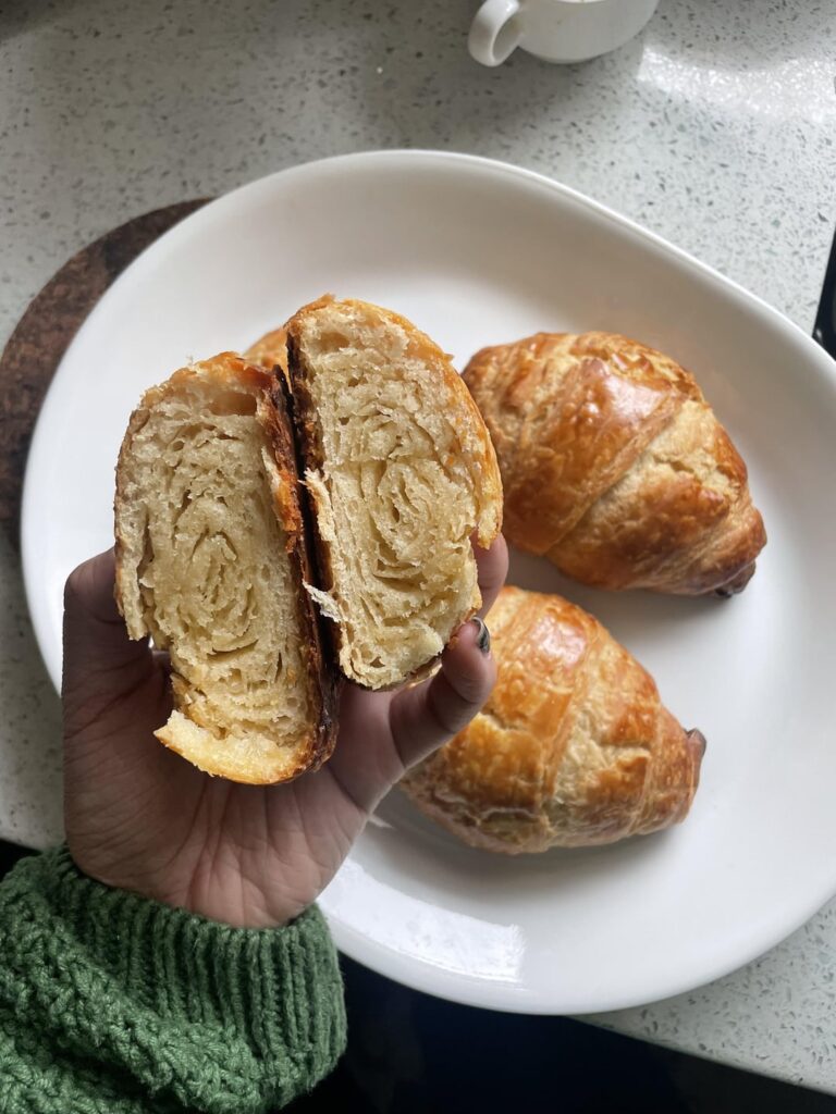 first attempt at croissants…