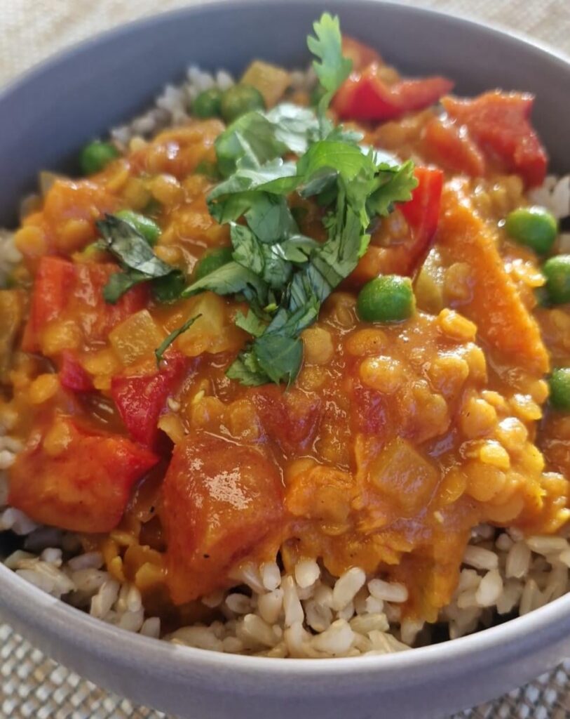 Sweet Potato and Lentil Curry