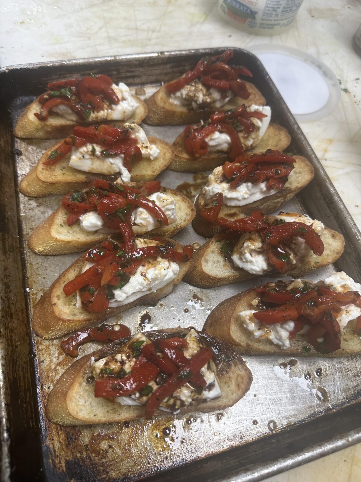 A snack for the crew because chef over ordered A snack for the crew because chef over ordered