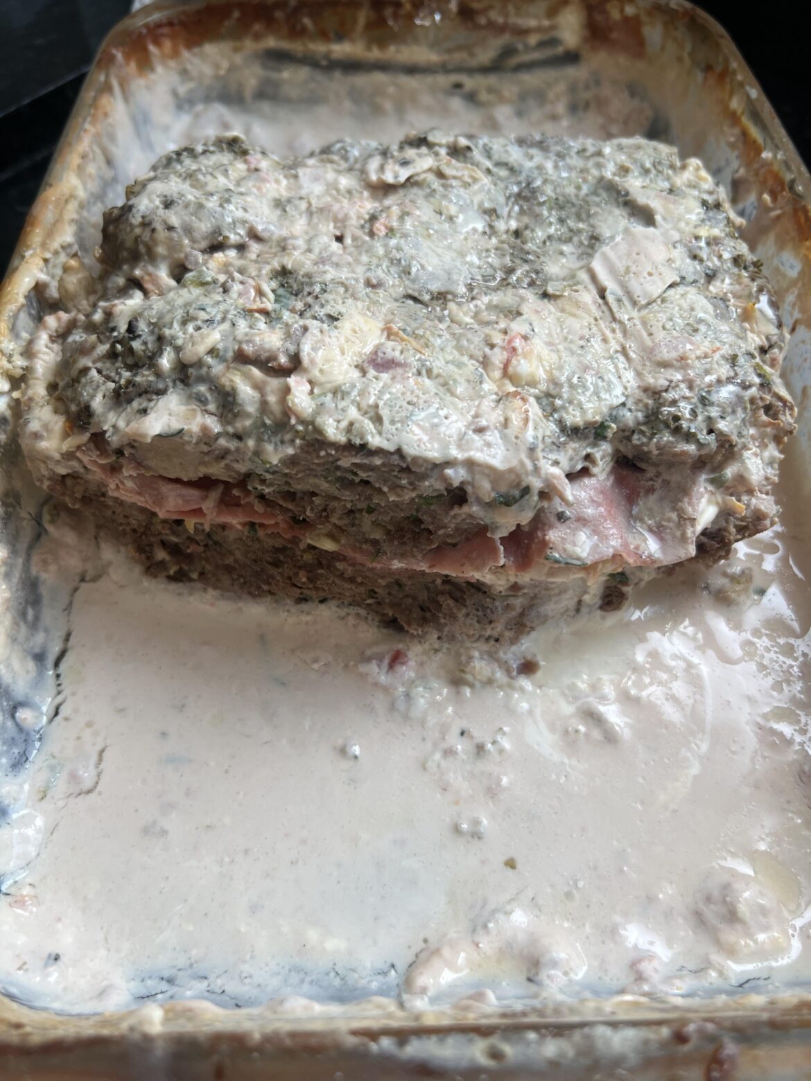 Meatloaf that I made for lunch