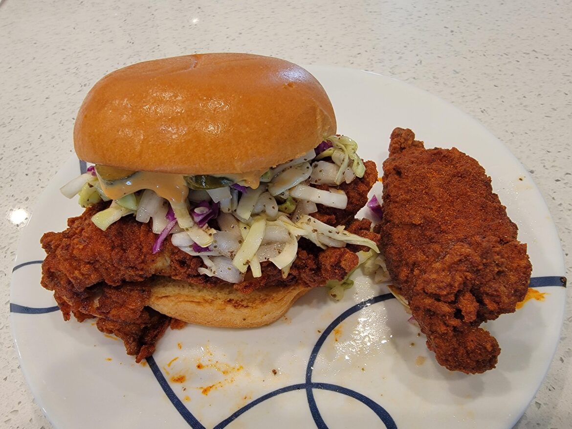 The best nashville hot chicken I've ever had