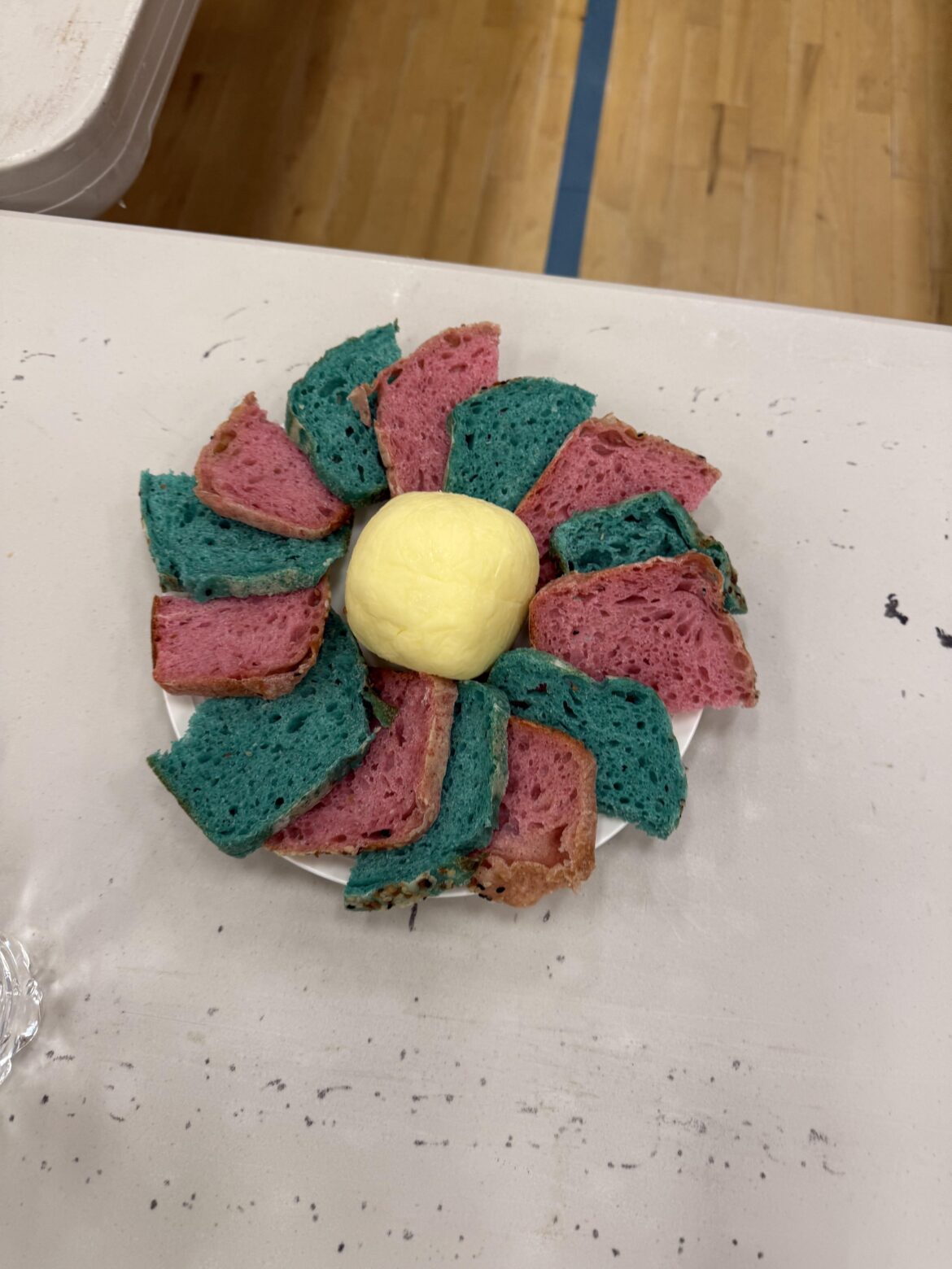 I used sourdough for my sister’s gender reveal no