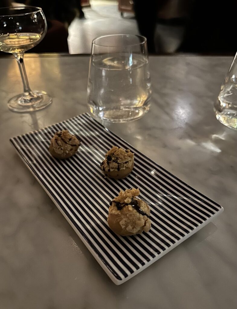 CRW dinner at Bazaar Meat.