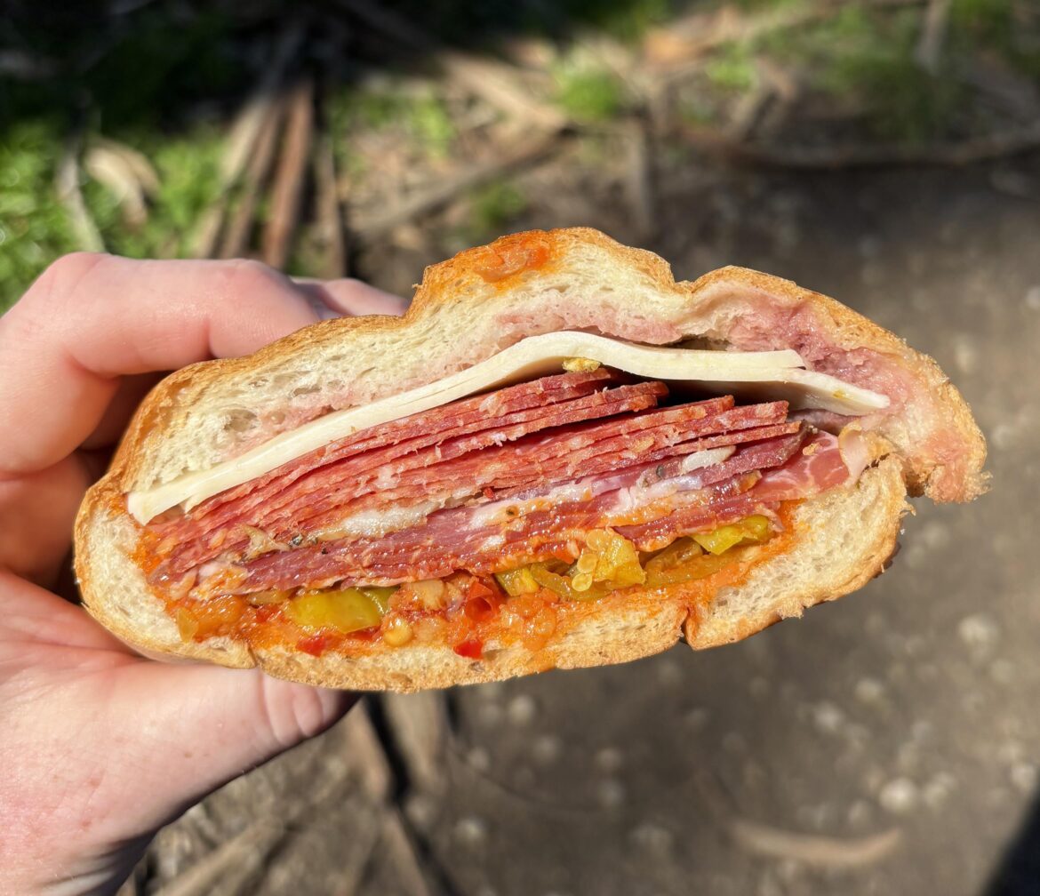 Hot calabrese from Calabria Bros, SF CA