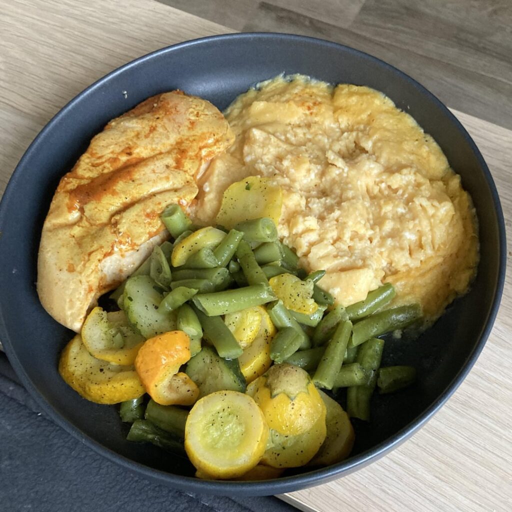 Still can’t believe that was a prepackaged meal